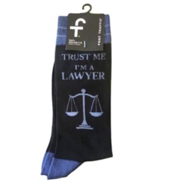 Men’s Trust Me I’m A Lawyer socks - Picture 1 of 8